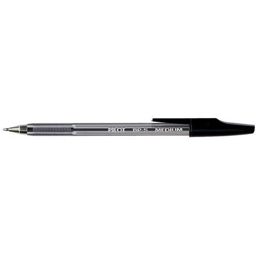 Pilot BP-S Ballpoint Pen Medium 1mm Black BOX12