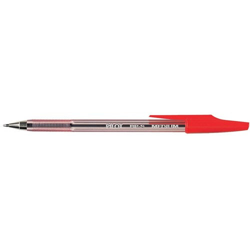 Pilot BP-S Ballpoint Pen Medium 1mm Red BOX12