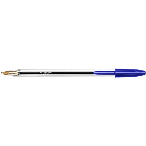 Bic Cristal Original Ballpoint Pen Medium 1mm Blue BOX12