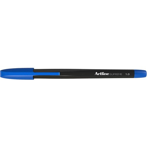 Artline Supreme Ballpoint Pen Medium 1mm Blue PACK12