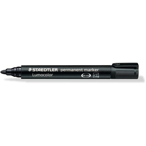 Staedtler 352 Lumocolor Permanent Marker Bullet 2mm Black