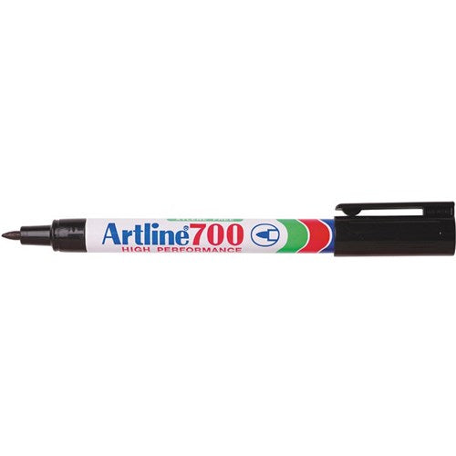 Artline 700 Permanent Marker Fine Bullet 0.7mm Black