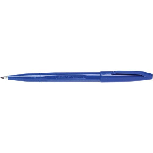 Pentel S520 Sign Pen Fibre Tip 0.8mm Blue