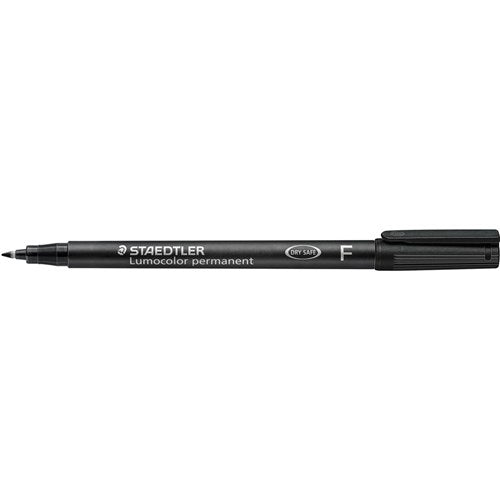 Staedtler 318 Lumocolor Pen Permanent Fine 0.6mm Black