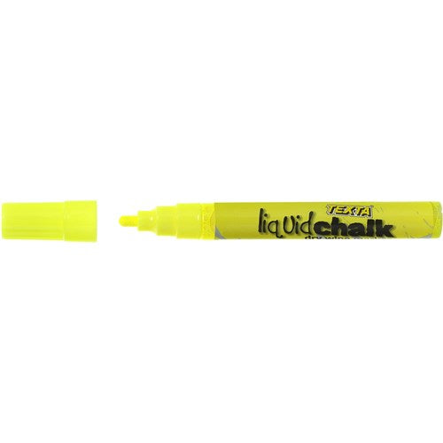 Texta Liquid Chalk Marker Dry Wipe Bullet 4.5mm Yellow