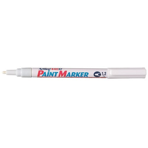 Artline 440XF Paint Marker Fine Bullet 1.2mm White