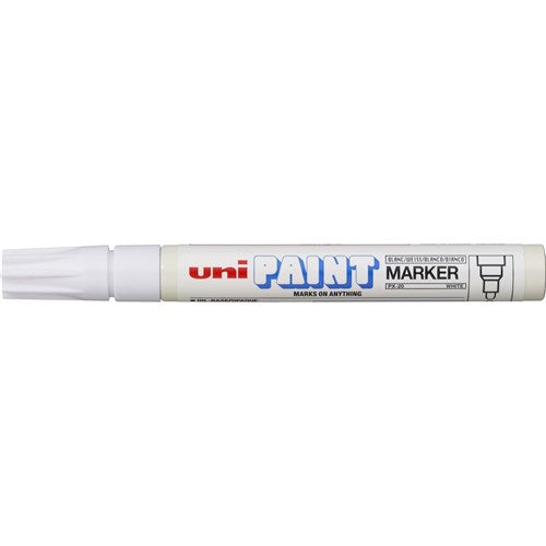 Uni PX20 Paint Marker Bullet 2.8mm White | Better Office