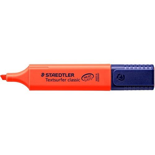 Staedtler Classic Highlighter Chisel 1-5mm Textsurfer Red BOX10