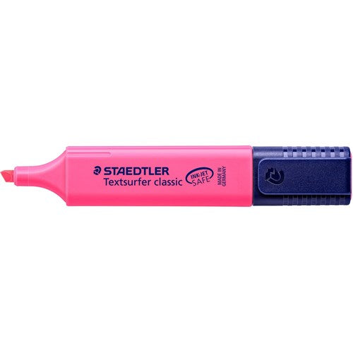 Staedtler Classic Highlighter Chisel 1-5mm Textsurfer Pink BOX10