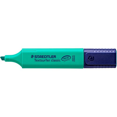 Staedtler Classic Highlighter Chisel 1-5mm Textsurfer Turquoise BOX10