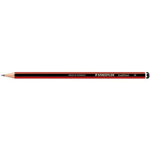 Staedtler 110 Tradition Graphite Pencil H PACK12
