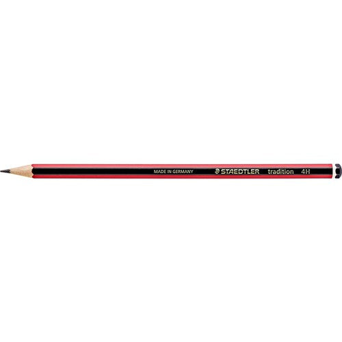 Staedtler 110 Tradition Graphite Pencil 4H PACK12