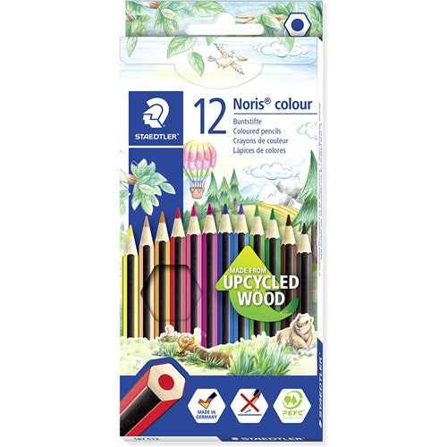 Staedtler Noris Colour Pencils Assorted Pack of 12 | Better Office