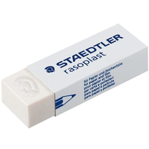 Staedtler Rasoplast Eraser 65x23x13mm Large For Pencil | Better Office