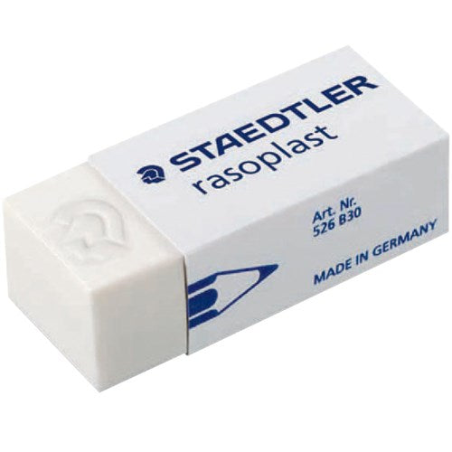 Staedtler Rasoplast Eraser 43x19x13mm Medium For Pencil BOX30 | Better Office