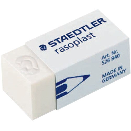 Staedtler Rasoplast Eraser 33x16x13mm Small For Pencil PACK40