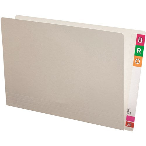 Avery Lateral Shelf Files Foolscap Extra Heavy Weight White Box Of 100