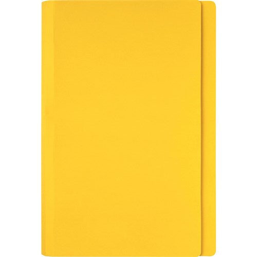 Marbig Manilla Folders Foolscap Yellow Box Of 100 | Better Office