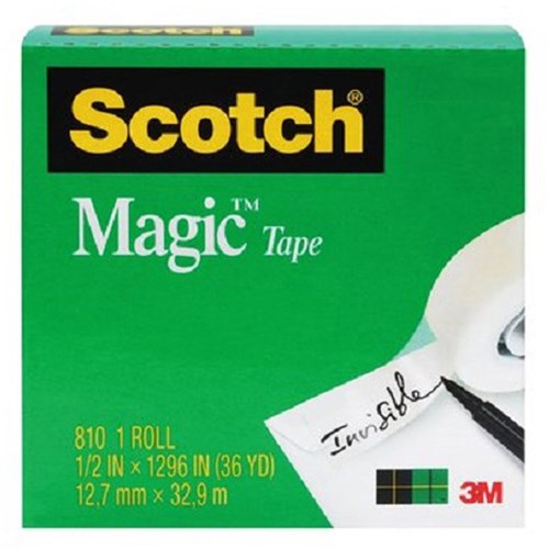 Scotch 810 Magic Tape 12mmx32.9m | Better Office