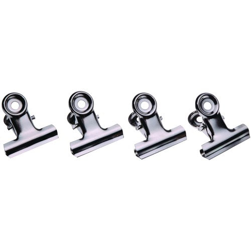 Esselte Bulldog Clip 38mm Chrome BOX72