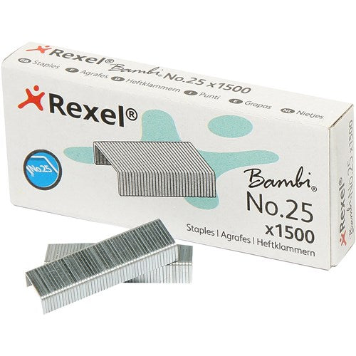 Rexel Staples No.25 25/4 Box Of 1500 | Better Office