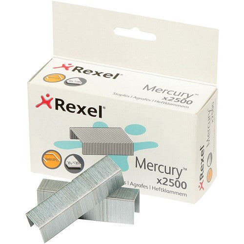 Rexel Mercury Heavy Duty Staples For Mercury Stapler Box Of 2500 | Better Office