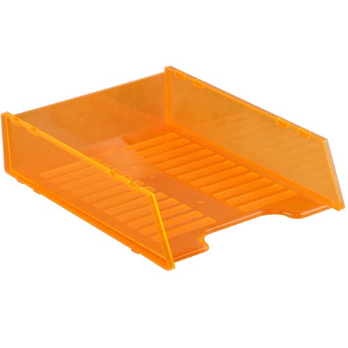 Italplast Neon Document Tray Multifit-Neon Orange