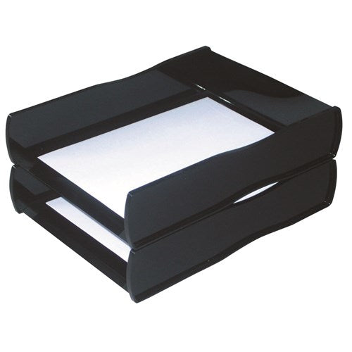 Esselte Nouveau Document Tray Black