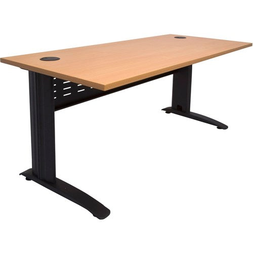 Rapidline Rapid Span Straight Desk 1500W x 700D x 730mmH Beech/Black