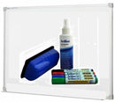 Whiteboard Quartet 1200x900mm Penrite Premium Aluminium Frame