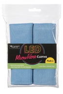 Sp- Cloth LED Quartet Lint Free Microfibre Pk2