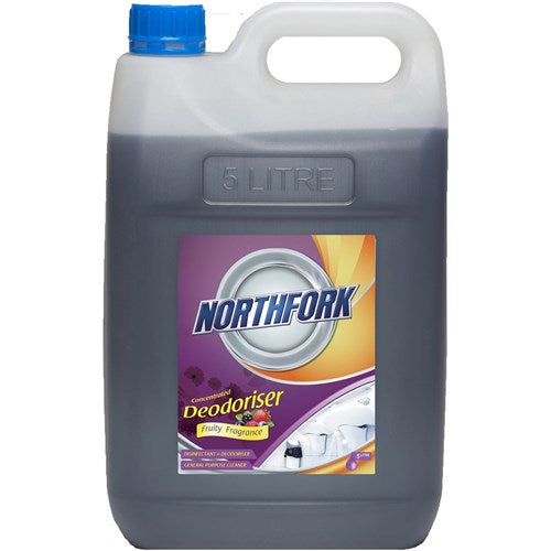 Northfork Concentrated Liquid Disinfectant And Deodoriser Fruity Fragrance 5 Litres