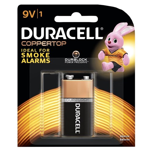 Duracell Coppertop Battery 9V