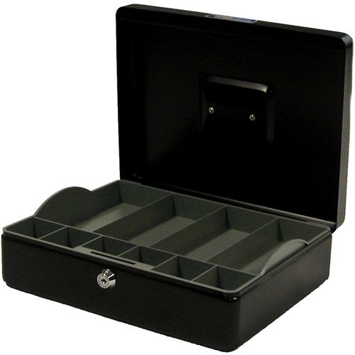 Esselte Classic Cash Box No.12 300 x 230 x 90mm Black