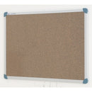 CORK BOARD PENRITE ALUM FRAME 900X600MM