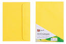 Envelope Quill C6 80gsm Lemon Pk25
