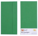 Envelope Quill Dl 80gsm Emerald Pk25