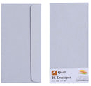 Envelope Quill Dl 80gsm Grey Pk25
