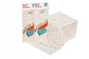 Sp- Alpen Tissue Wrap Gold & Silver Stars Asstd P5 (PKT)