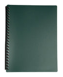 Display Book Gns A4 Refillable Green 20p (BX10)