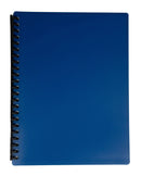 Display Book Gns A4 Refillable Navy Blue 20p (BX10)