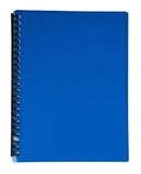 Display Book Gns A4 Refillable Gloss Blue 20p (BX10)