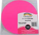 Sp- Craft Paper Rainbow Circles 100'S Fluro 180mm
