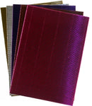 Sp- Craft Board Rainbow A4 Foil Corrugated Asst Pk5