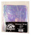 Sp- Gift Wrap Shimmer Plain Rainbow 10 Sheets 500x700mm
