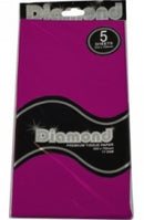 Sp- Tissue Paper Diamond 500x750mm 17gsm Aubergine 5 Shts (PK12)