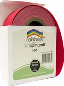 Sp- Stripping Roll Rainbow Ribbed 50mmx30m Red