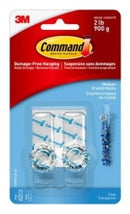 Sp- Hooks Command Medium Crystal Clear