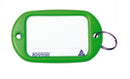 Sp- Key Tags Kevron Jumbo Light Green Pk12