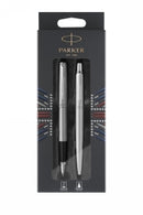 Sp- Pen Parker Jotter Duo Set Ballpoint + Fountain Stainless Steel